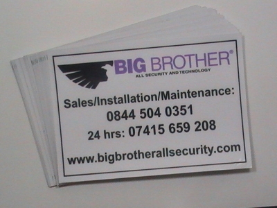 Front Window Stickers