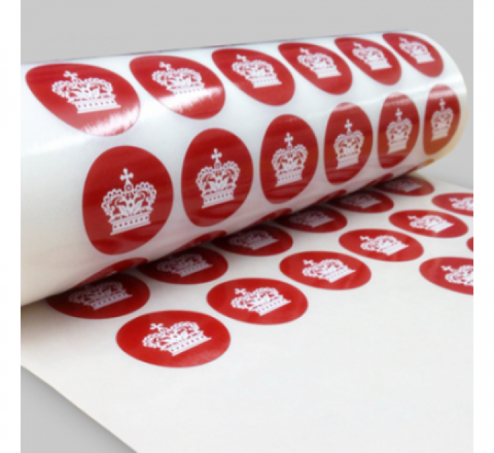 Round Roll Stickers