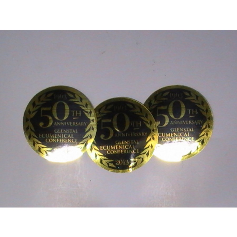 Gold Metallic Colour Stickers