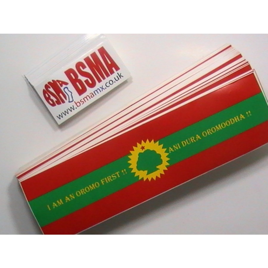 Rectangular White Vinyl Sticker