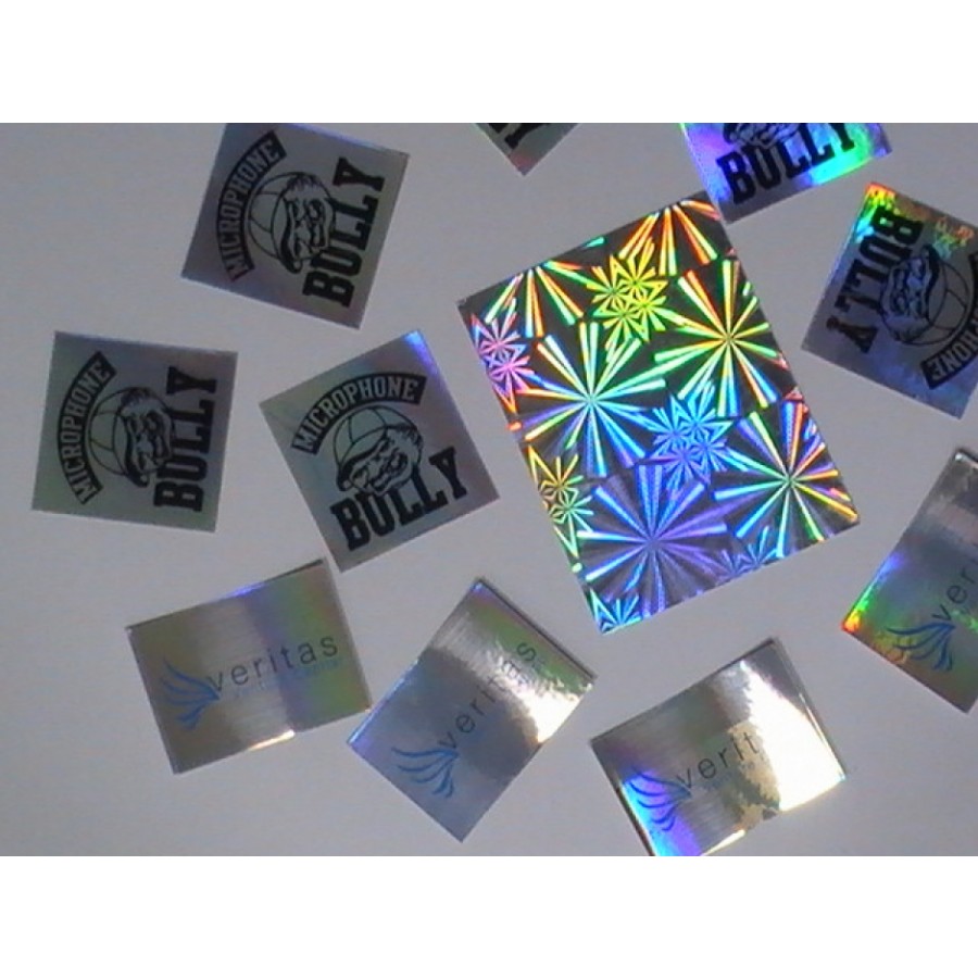 Square Metal Stickers