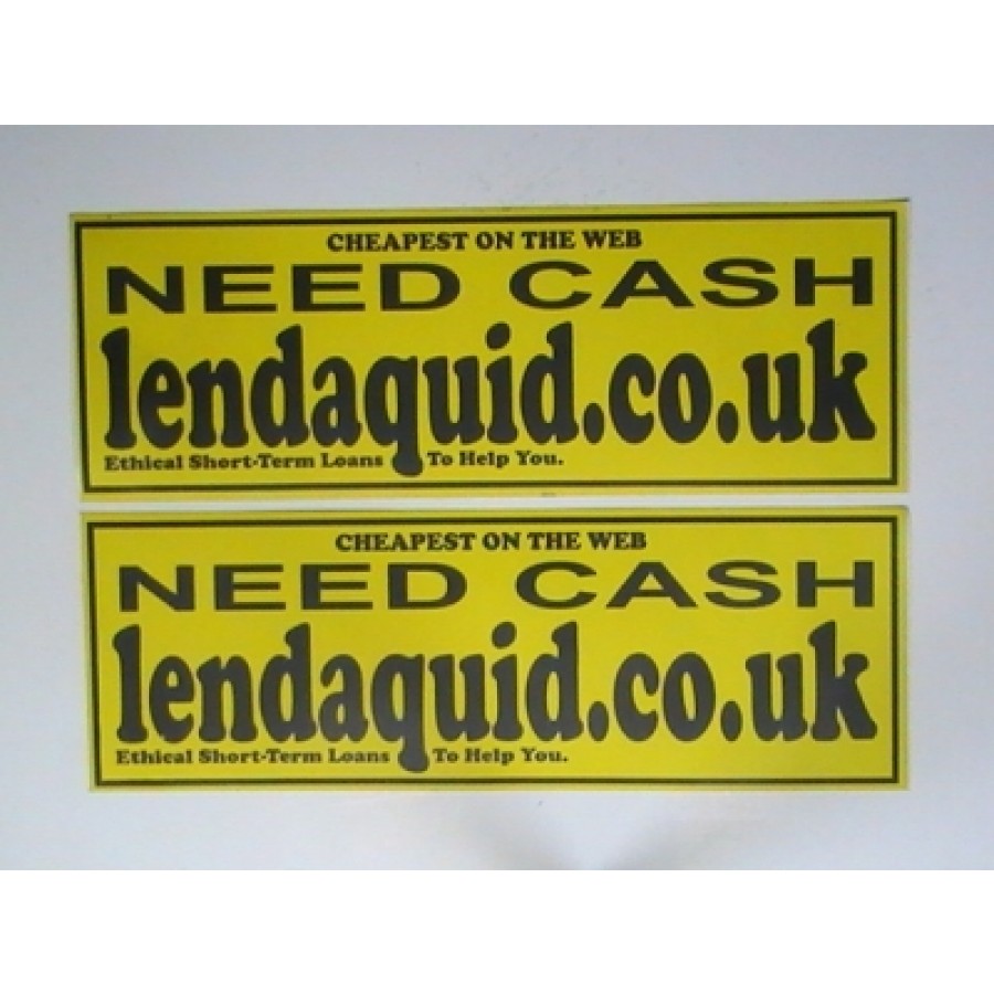 Custom Rectangular Stickers