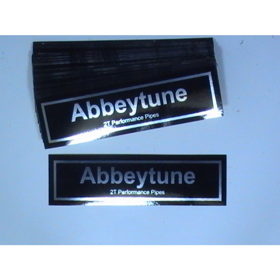 Rectangular Metallic Stickers