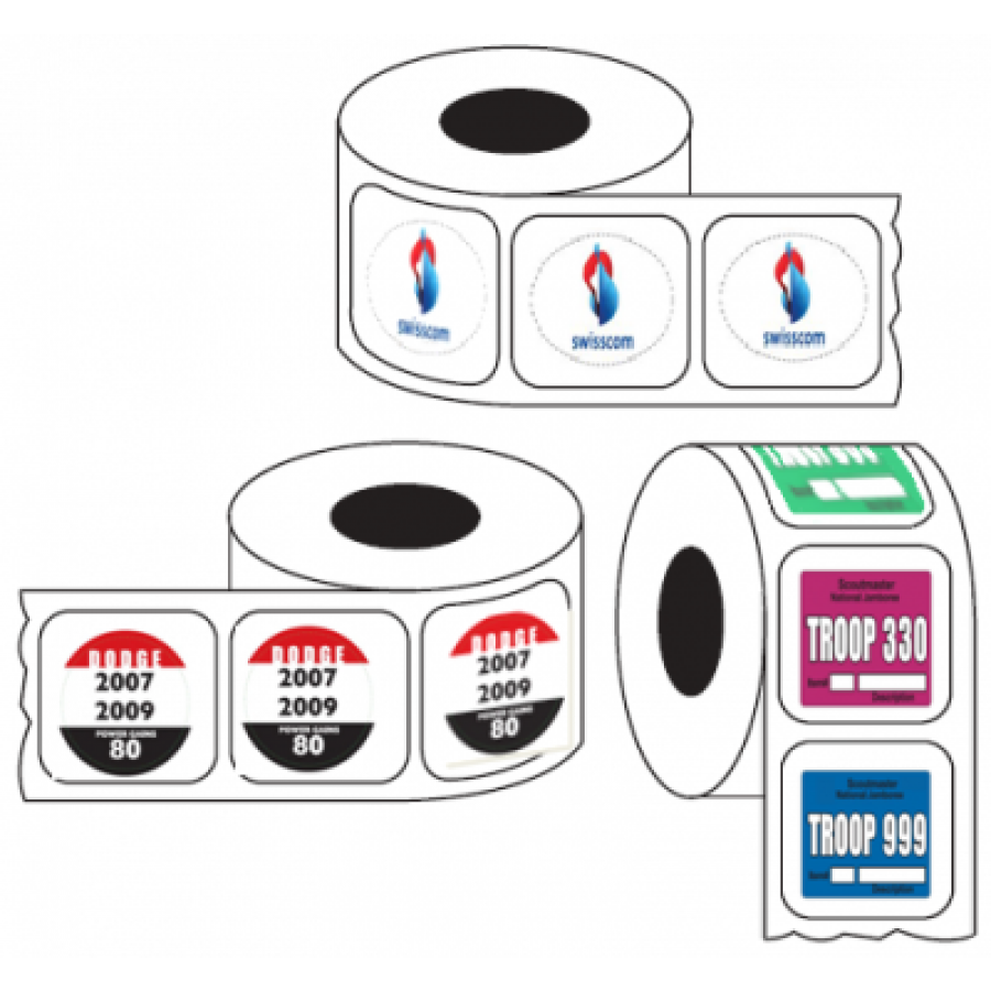 Die Cut Roll Stickers