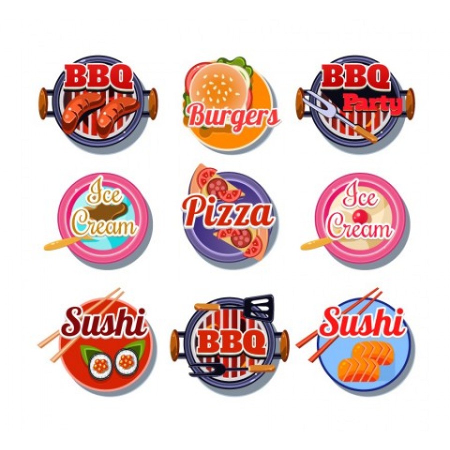 Round Food Labels