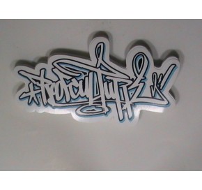 Custom White Vinyl Stickers