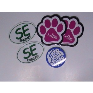 Octagon Blank Stickers