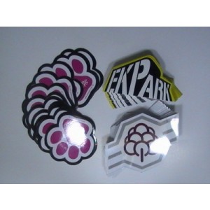 Die Cut Blank Stickers