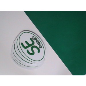 Oval Reflective Stickers
