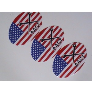 Oval Paper Sticker