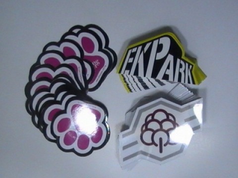 Die Cut Blank Stickers
