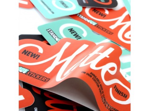 Die Cut vinyl stickers