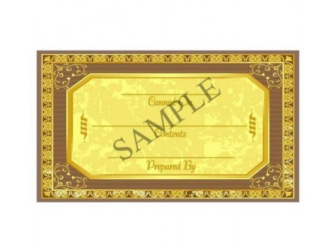 Rectangular Canning Labels