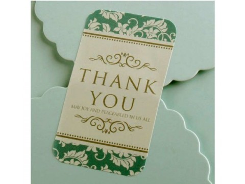 Rectangular packaging stickers