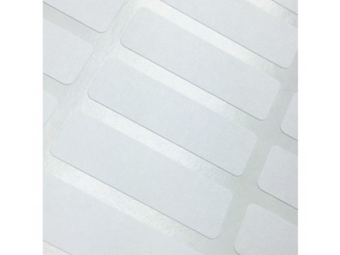 Rectangular custom stickers