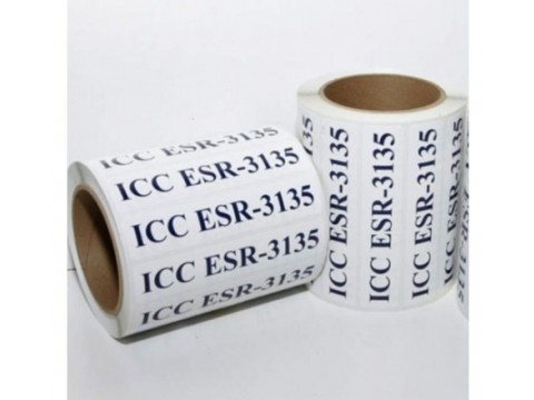 Rectangular Roll Stickers