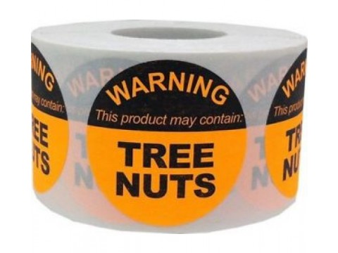 Round Warning Labels