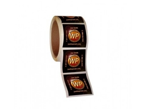 Square Roll Labels