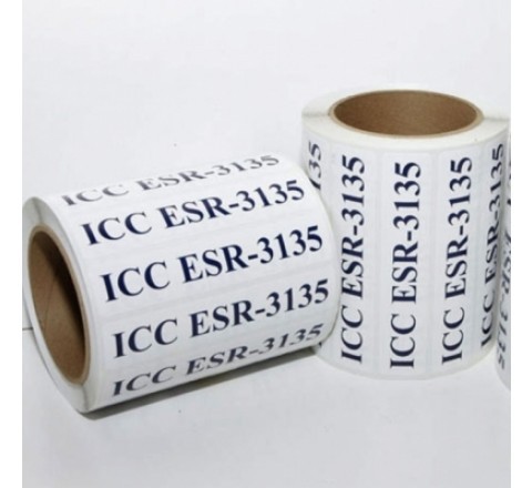 Rectangular Roll Stickers