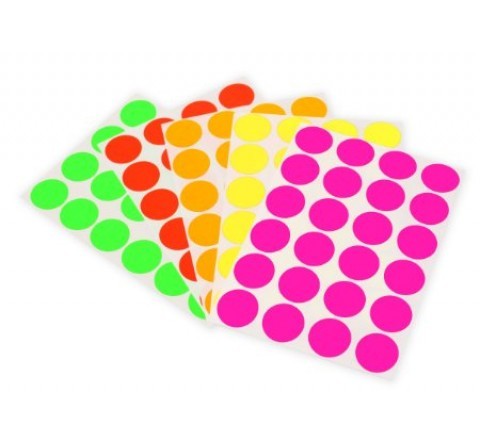 Round Fluorescent Labels