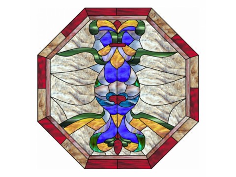 Octagon Window Stickers