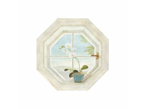 Octagon Window Stickers